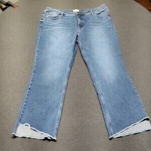 Candace Cameron Bure Pacific Denim Step Hem Jeans Del Mar Dark Wash 16P